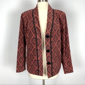 Bob Mackie Fleece Jacket medium